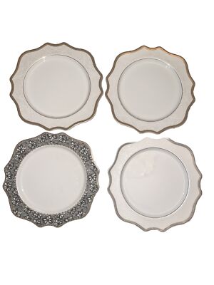 Visit Plate St. Moritz 4 Square Accent Salad Visit Plate by Wedgwood | eBay