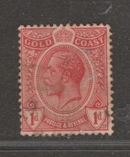 GOLD COAST 1913 1d Red SG 72