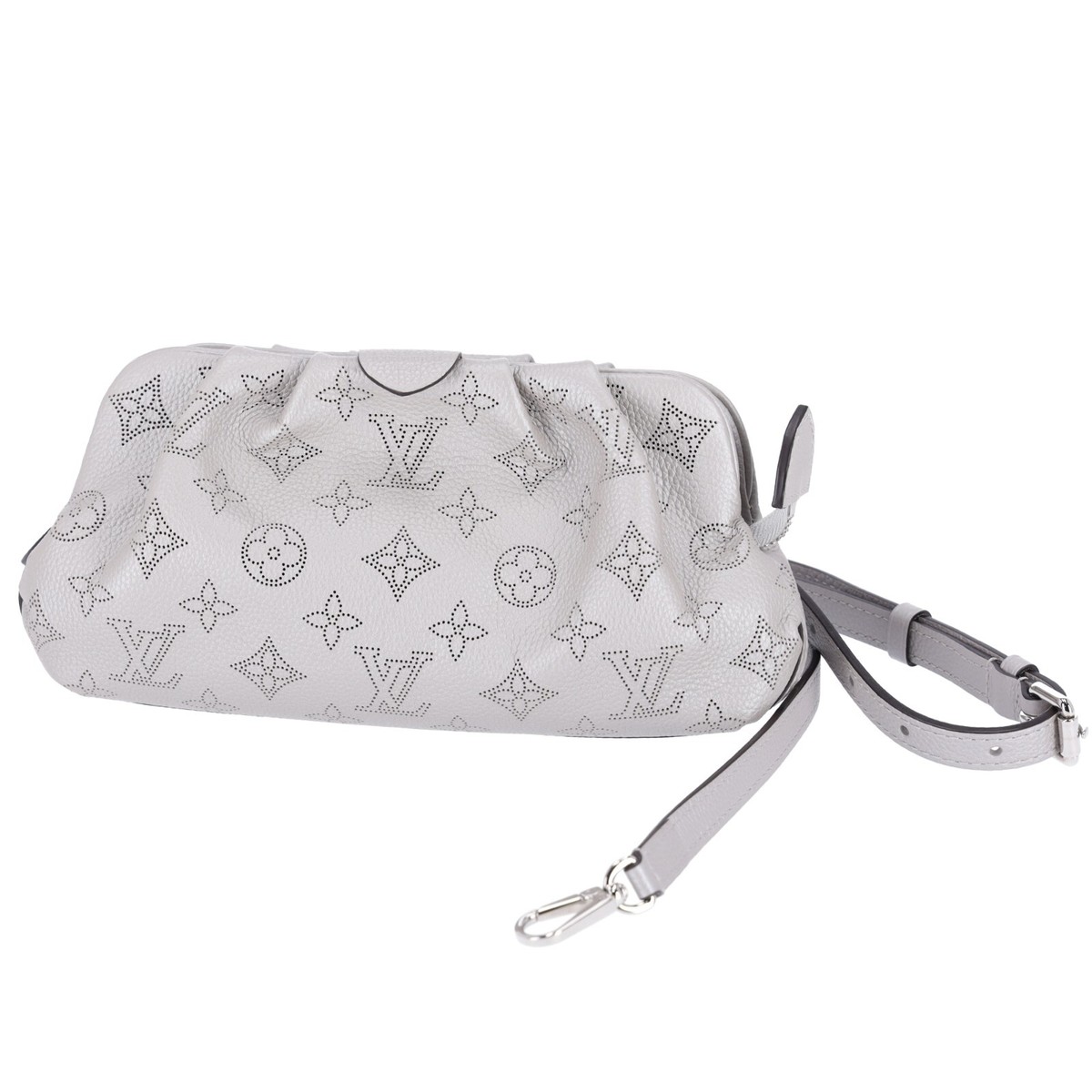 【SALE】ルイヴィトン/SCALA MINI POUCH/ミニポーチストラップ付 Louis Vuitton Mahina Scala Mini Pouch Crossbody Bag Monogram