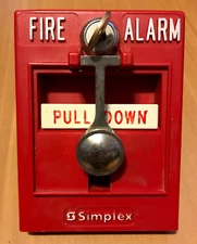 simplex pull st 4099-9002 IDNET Dual action with Key - NO GLASS