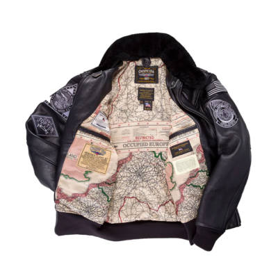 Bogard by Mike B x Cockpit USA Stealth Top Gun Bomber Jacket