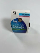 L'eggs Sheer Energy Nude Control Top Pantyhose/Tights NEW! NWT