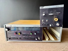 Systron Donner Sweeper 540B with RF Source 572A Plug-In Module Vintage Test Unit