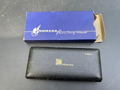 Vintage Charvoz Germany Compass Mechanical Drafting/Drawing Tool Kit F-801-C