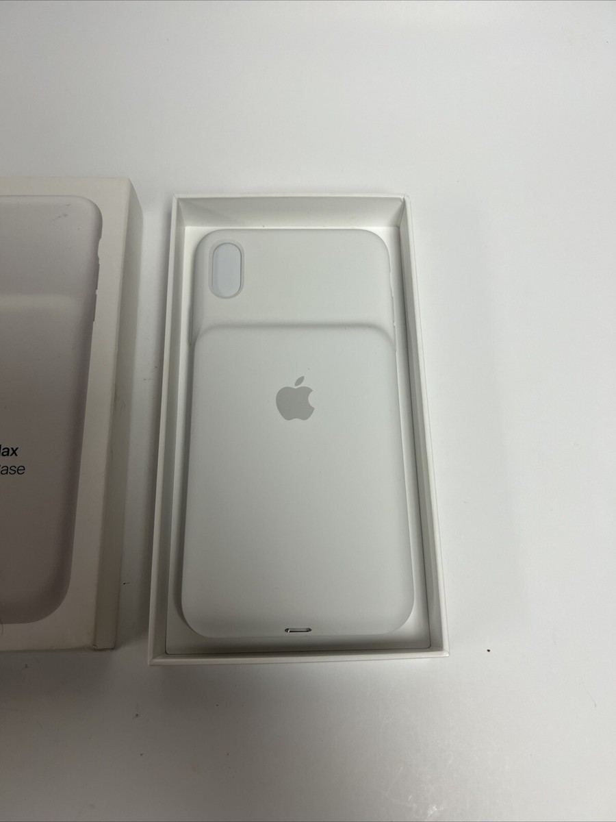 Apple MRXR2LL/A iPhone XS Max Smart Battery Case - White (For