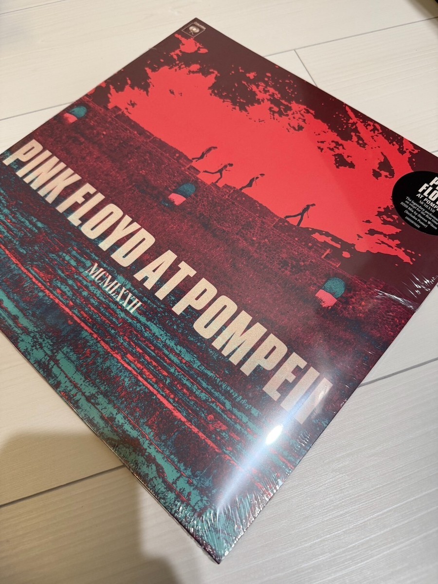 新品 国内仕様 Pink Floyd at Pompeii レコード 特典あり Pink Floyd at Pompeii 2LP + Poster JAPAN Limited Edition