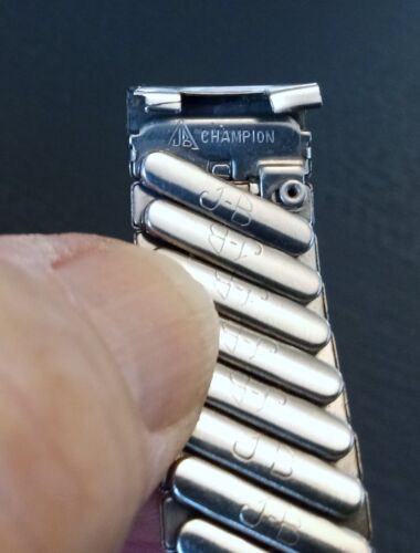 Vintage JB Champion Watch Band 19mm Expansion - Picture 4 of 9