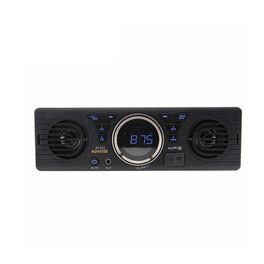 Single Din Bluetooth Car Radio Stereo Head Unit Player In-dash MP3/USB/TF/FM/AUX