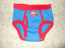 Lot of 2 Boy's Briefs Justice League Superman Wonder Nation - Size 4 8