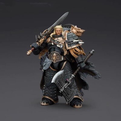 JOYTOY Space Wolves Leman Russ Primarch Of The 6th Legion Figure