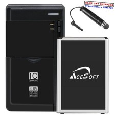 Long Endurance 3220mAh Standard Li ion Battery Charger for LG Rebel 3 LTE L157BL