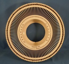 CAROUSEL - GAF Sawyer's White Rotary Rototray - 100 Slide Tray - Photoco box