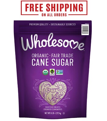 Wholesome Organic Cane Sugar (6 lbs.)