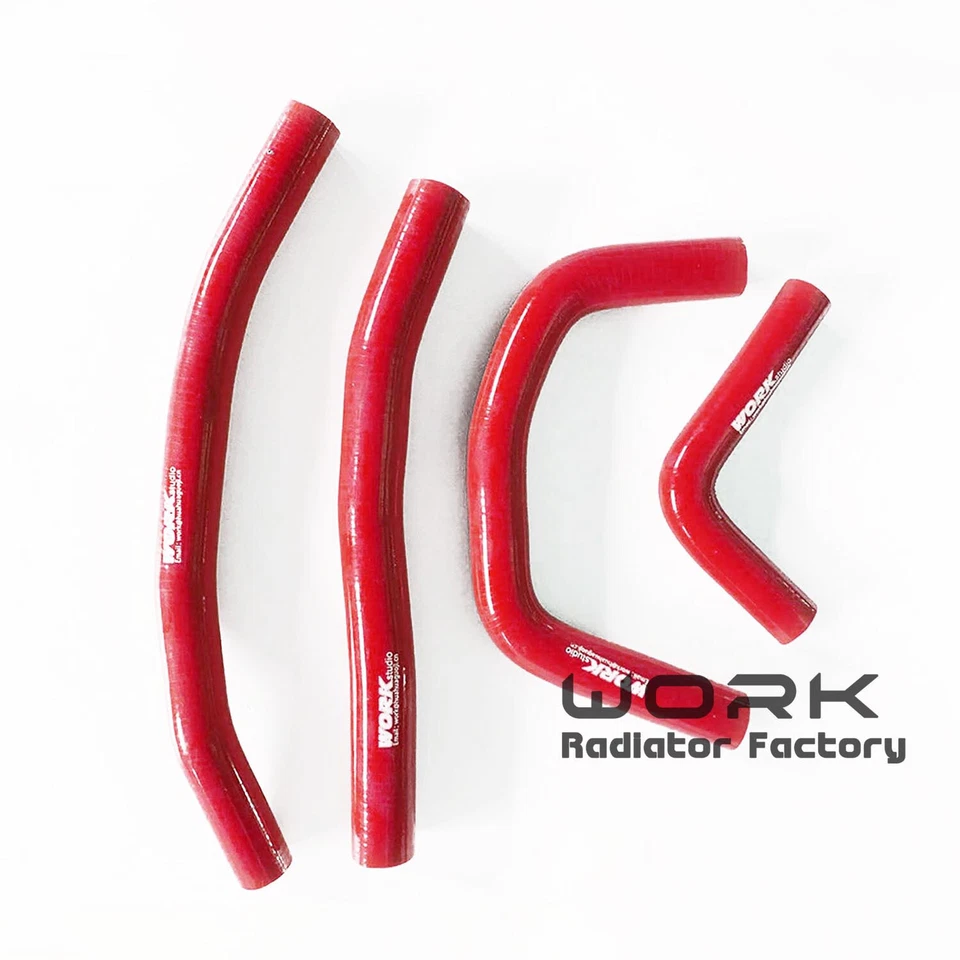 Red Silicone Radiator Hose for Honda CRF450R 2017-2020 2019 CRF450RX 2017 2018 Foto 3 de 4