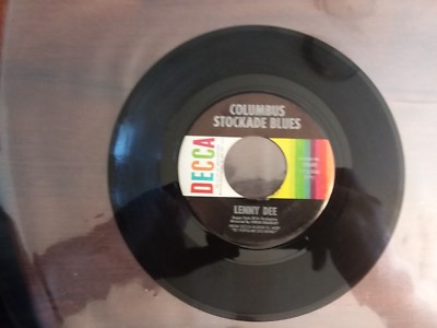 1964 EXC RARE Lenny Dee Columbus Stockade Blues/ BLUES STAY AWAY  25649 45