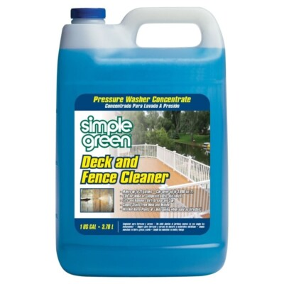 #ad Simple Green Pressure Washer Concentrate Deck And Fence Cleaner 2310000418200 $60.95