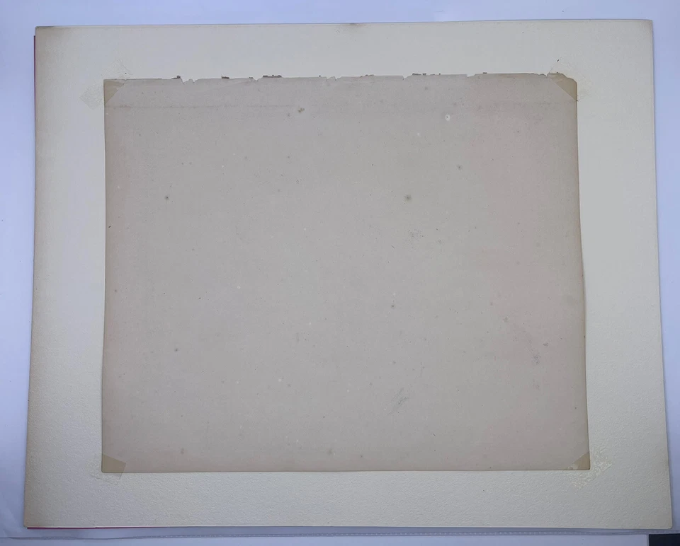 Antique Augustus Mitchell 1867 Original Hand Colored Map Alaska 13 x 15 RARE - Image 3 of 4