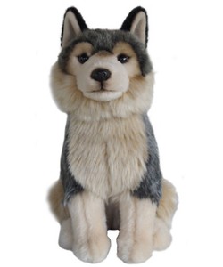 wolf cuddly toy