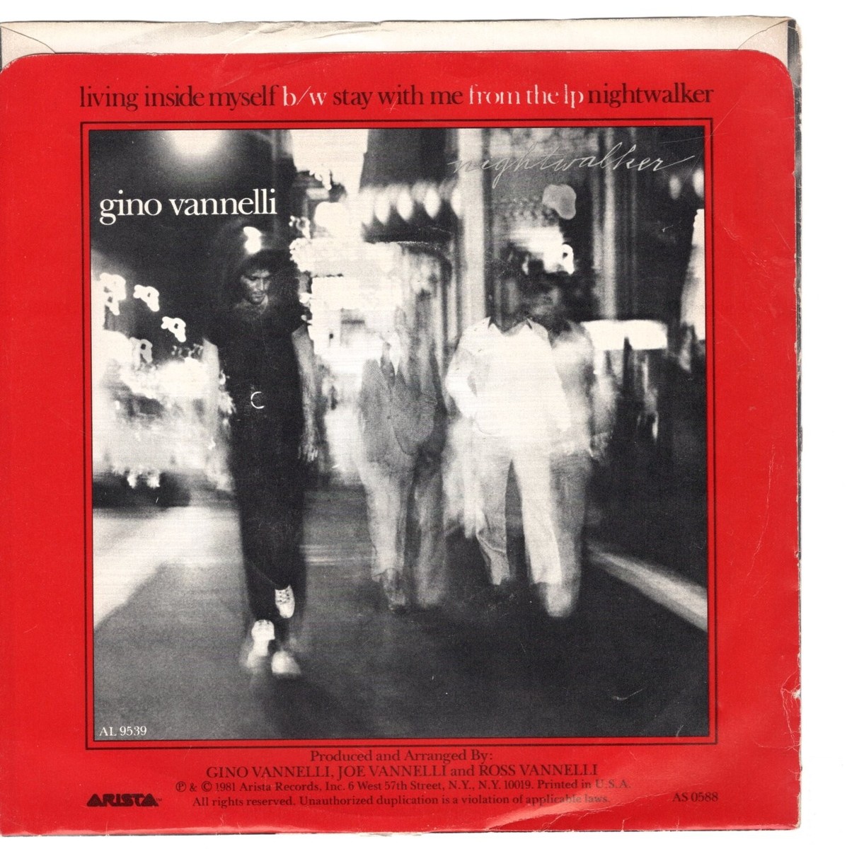 Gino Vannelli-Living inside Myself (Mint-) | eBay