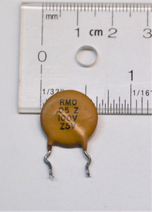 Vintage 1960s RMC Ceramic Disc .05uf 100v Tone Capacitor