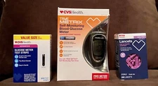 CVS True Metrix Blood Self-Monitoring Glucose Meter & XTRAS