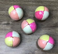 5 More Than Magic Fruit Slice Bath Bombs Lemon Kiwi Cucumber 4.2 oz NO BOX