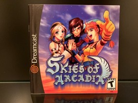 ✨Skies of Arcadia Sega Dreamcast Game / Includes Both CDs, Manual, and Case