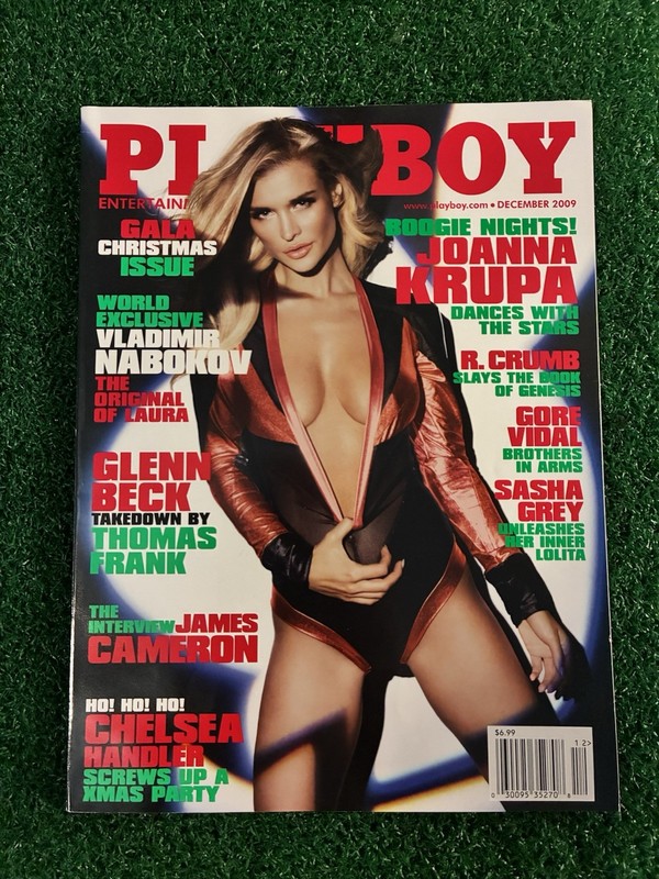 Playboy Magazine December 2009 Cover: Joanna Krupa Playmate: Crystal Harris