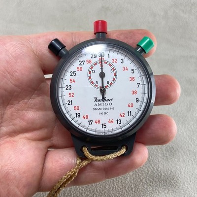 HANHART STOPPUHR AMIGO 1/10 sek. DBGM 7016 145 EUR 44,00 - DE