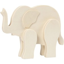 Elefant aus Holz