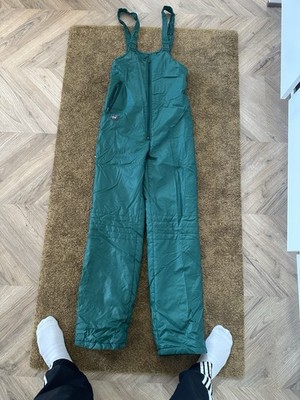 Skihose glanznylon vintage Skianzug Shiny Ski Bib Pant Skilatzhose Gr. 176