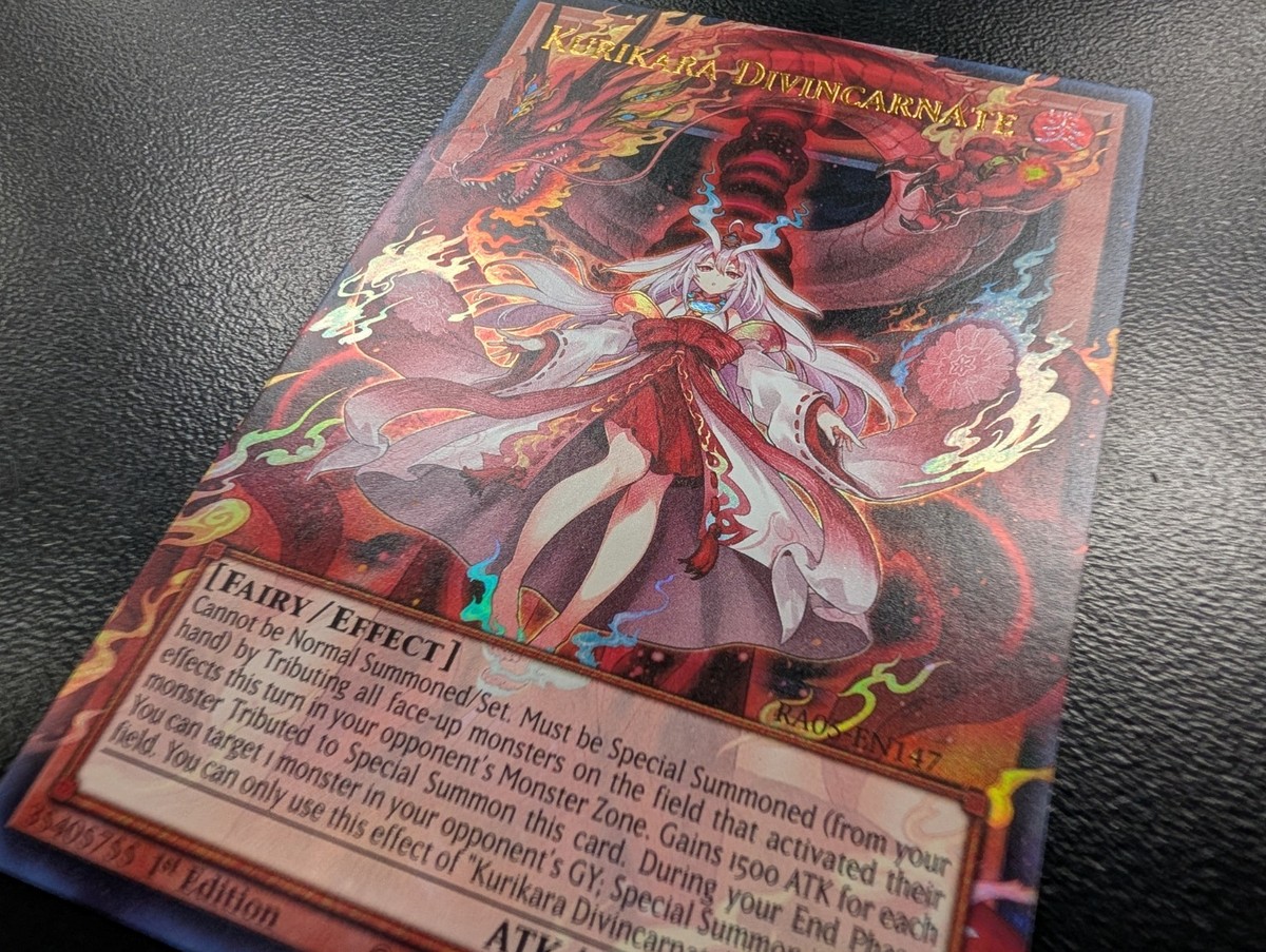 Kurikara Divincarnate RA05-EN147 Ultra Rare Yugioh Overframe Card