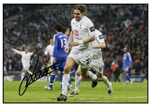 12368. Jonathan Woodgate Signed Pictures A4 Prints Boro Leeds N'castle Spurs etc