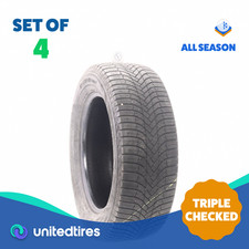 Set Of 4 Used 24560r18 Goodyear Assurance Weatherready 2 105v - 5.5-6.532
