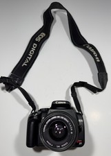 Canon EOS Rebel XT Digital SLR Camera w/ EF 35-80mm f/4-5.6 III Lens, Battery