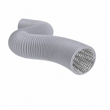 Flexible Air Duct Hose 19.68FT PVC Aluminum V...