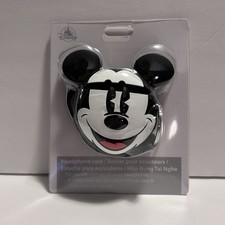 New Disney Mickey Mouse Face Headphone Case For Airpods Wireless Headphones