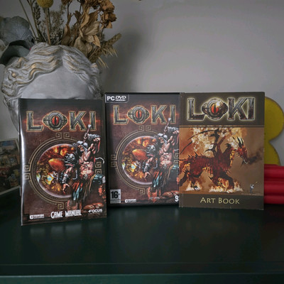 LOKI PC DVDROM Collectors Edition mit Art Book Cyanide Studios Norse 