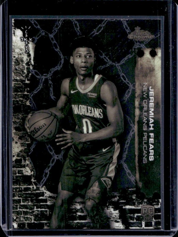 2025-26 Topps Chrome x Cactus Jack Jeremiah Fears RC Rookie #67 Pelicans