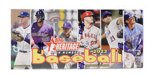 2022 Topps Heritage High Number Baseball Sealed Hobby Box