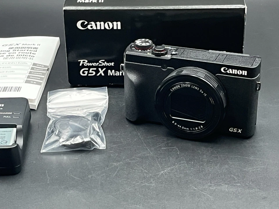 Canon PowerShot G5 X Mark II BK 20.1 MP Compact Camera Tested Free Ship - Image 2 of 4