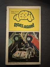 Herbie Rides Again - Paperback  1974 Walt Disney Productions - Scholastic Books