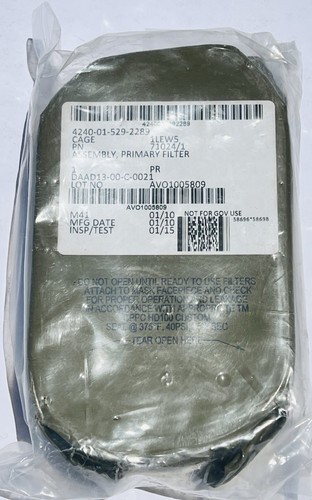 AVON M50 Gas Mask Filter NSN 4240-01-529-2289 New Factory Sealed
