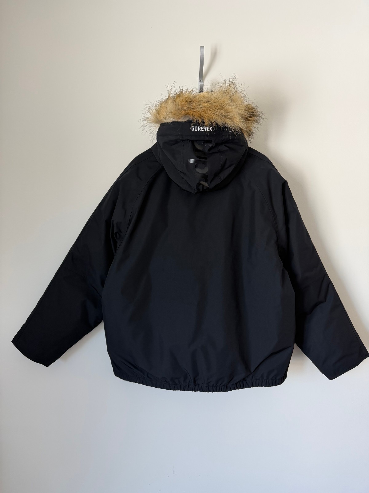 Supreme Gore-Tex 2 in 1 Reversible 700 Fill Down Parka - Size XL - Black - NEW image 5