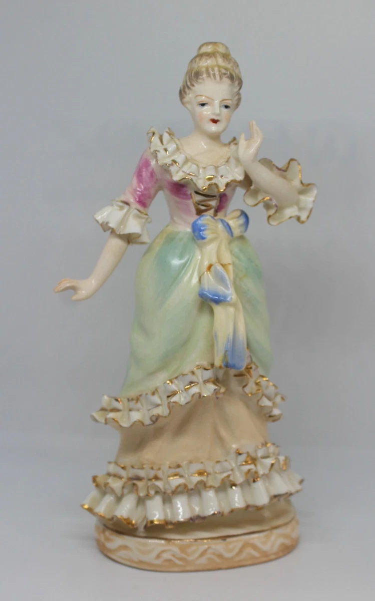 Victorian Woman Figurine In Occupied Japan Collectibles for sale