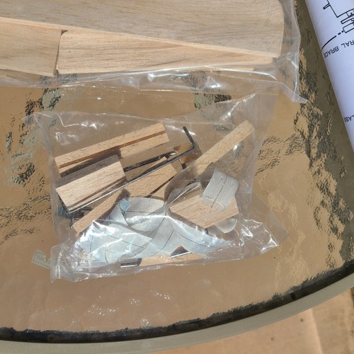 NEW Vintage House Of Balsa P-51D Mustang RC Airplane Kit 43” WS For .19- 21 RARE - Picture 14 of 19