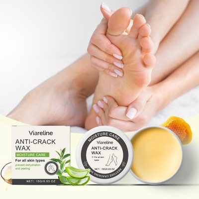 Foot Balm Exfoliating Moisturizing Foot Wax Soft Smooth Dry Cracked Heels