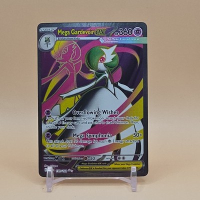 Mega Gardevoir EX 159/132 Me01: Mega Evolution Ultra Rare 360HP Full Art Holo