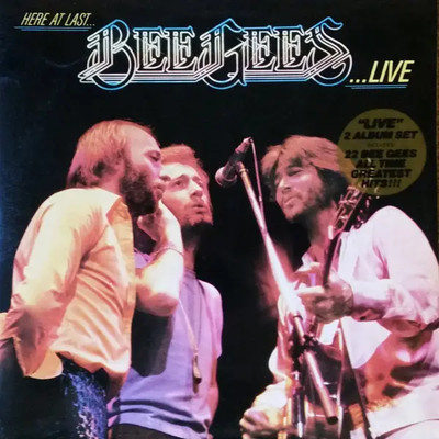 Bee Gees Here At Last... Bee Gees... Live NEAR MINT RSO 2xVinyl LP