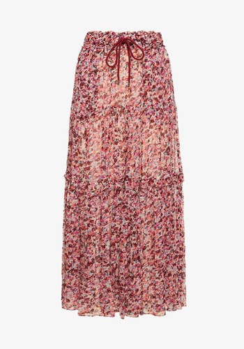 Isabel Marant Etoile Maxirock "Felna" bedruckt / rosa - Bild 5 von 5